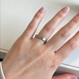 Cartier Love Ring, small model in white gold